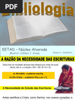 Aula EETAD Bibliologia