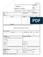 Appendix 32 Disbursement Voucher