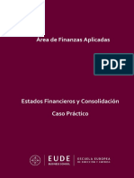 Estados Financieros y Consolidación - Caso