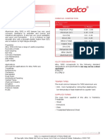 Aalco Metals LTD Aluminium Alloy 5052 H32 Sheet and Treadplate 138