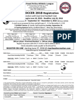 PAL-Soccer Registration Form 2018