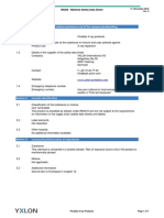 YXLON Material Safety Data Sheet For Portable Products