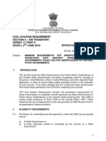 Civil Aviation Requirement Section 3 - Air Transport Series C' Part X Issue I, 2 JUNE 2010