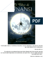 Neil Gaiman - Os Filhos de Anansi