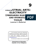 Ia - Electricity - Preparing Electric and Hydraulic Tools