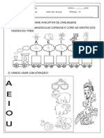 Avaliação Pré Escolar