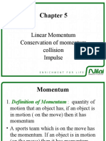 Linear Momentum Conservation of Momentum Collision Impulse