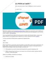 Cómo Instalar CPanel y WHM en CentOS 7