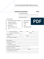 Formas Precodificadas para Modificar o Cancelar Gravamenes o Garant As