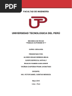 Geo - Mecanica de Rocas