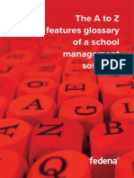 A2Z Features Glossary of School Management Software