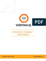 NCERT Solutions Class 12 Chemistry Chapter 1 Solid State 