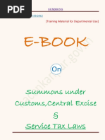 E Book On Summons