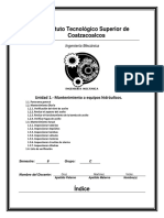Unidad 1 Mantto. A Equipo Hidraulico