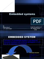 Embedded Systems: by Bhanu Priya.s UTL Technologies Under The Guidance of Mr. Saleem Javeed Lrde