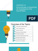 Educational Foundation of Guidance in The Philippines