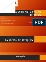 La Mineria en La Región Arequipa