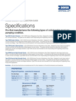 Prorod Spec Sheet