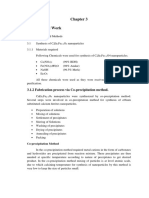 Experimental Work: 3.1.2 Fabrication Process Via Co-Precipitation Method