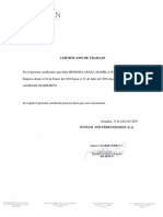 Certificado de Trabajo J Moran