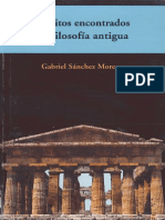 Sanchez Moreno Gabriel - Escritos Encontrados de Filosofia Antigua