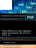 Presentation - International Toys Safety Regulatory Test