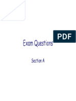 Exam Questions: Section A