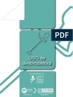 Uso de Desbrozadora PDF