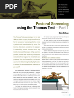 Postural Screening Part 1