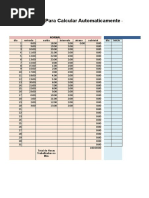 Para Calcular Automaticamente As Horas Trabalhadas: Normal Dia Entrada Saída Intervalo Atraso Subtotal Dia Início