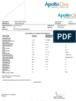 Patient Name Age / Gender Uhid/Mr No. OP Visit No Sample Collected On: 03-07-2018 18:33 Reported On LRN# Specimen Ref Doctor