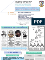 Estructura Molecular de Genes y Cormosomas, Cariotipos y Patogenias