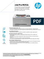 HP Color Laserjet Pro M252N: Print Only