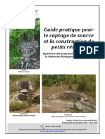 Guide Pratique Pour Le Captage de Source Et La Construction de Petits Reseaux PDF