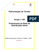 Grupo 1-100-15 - Preliminares Rede Aérea