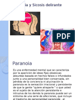 Apresentação Paranoia y Sicosis