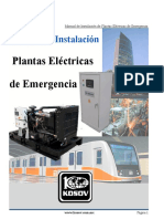 Instalacion Plantas Electricas Emergencia