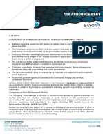 Sayona Environnement Projet Authier