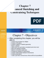 Advanced Sketching and Constraining Techniques