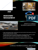 Air Cargo Warehousing and Inventory Management