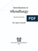 Cottrell A.-An Introduction To Metallurgy PDF