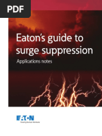 Surge Suppression Applictation Notes 2013