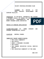 ST - James Nursery and Primary School Business Plan