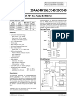 Datasheet 25c040