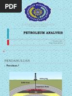 Petroleum Analysis: Disusun Oleh: Rizza Umam Alharis