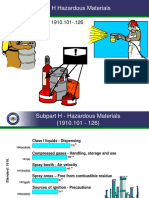 Subpart H Hazardous Materials