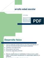 Desarrollo Edad Escolar 6-12 Años