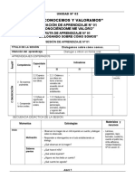 Armado Sesiones de Aprendizaje - 2º Elisa, Multigrado