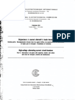 Disjoncteurs e Gourant Alternatif e Haute Tension: - 1'l Ternati0Nal Electr0Tegh1,1 Lcat C0Mmissi0N