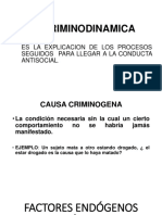 La Criminodinamica